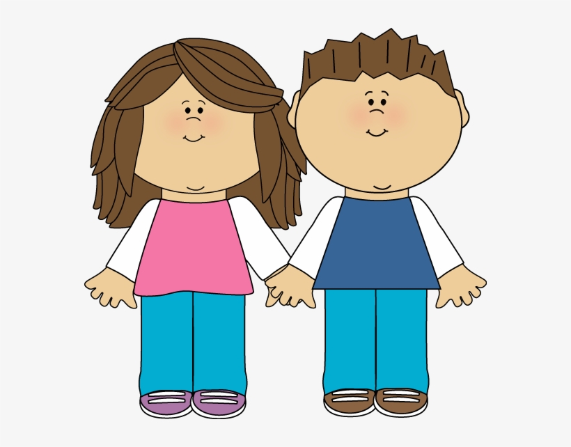 Brother And Sister Clip Art Image - Clipart Brother And Sister, transparent png