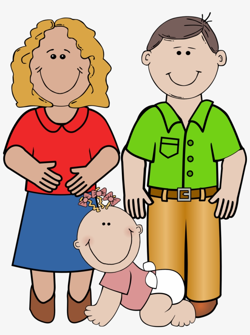 Family Clipart Transparent Background - Spot The Difference Family, transparent png