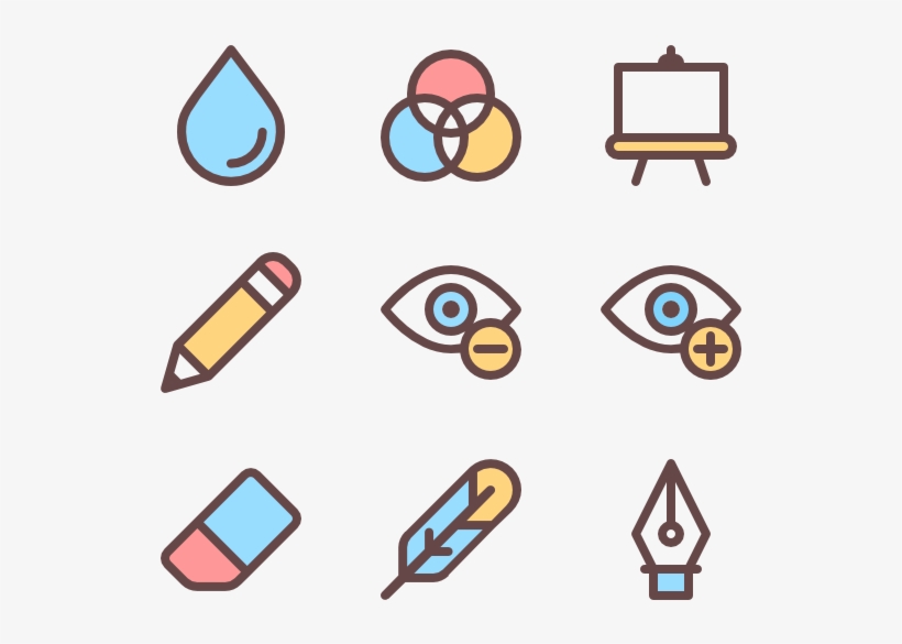 Clipart Black And White Stock Rounded Icon Family Color - Icon, transparent png