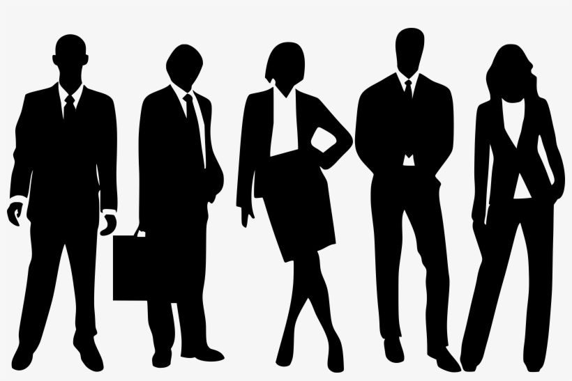 People Silhouette - Professional People Silhouette, transparent png