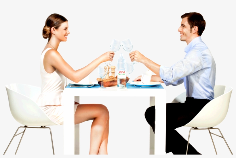 People Sitting At Table Png So This Is A Conversation - Human Eating Png, transparent png