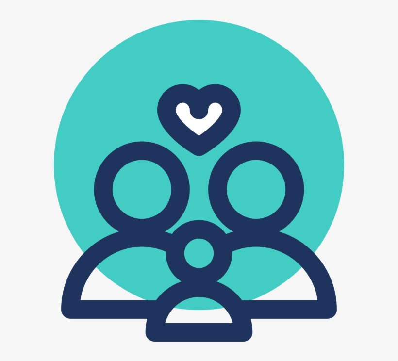 Families - Circle Picture Of Family, transparent png