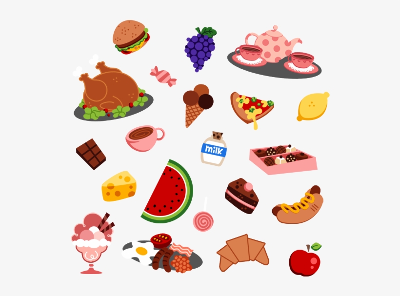 Food Is Good By Sprits On Deviantart Clip Freeuse - Food Cartoon Png, transparent png