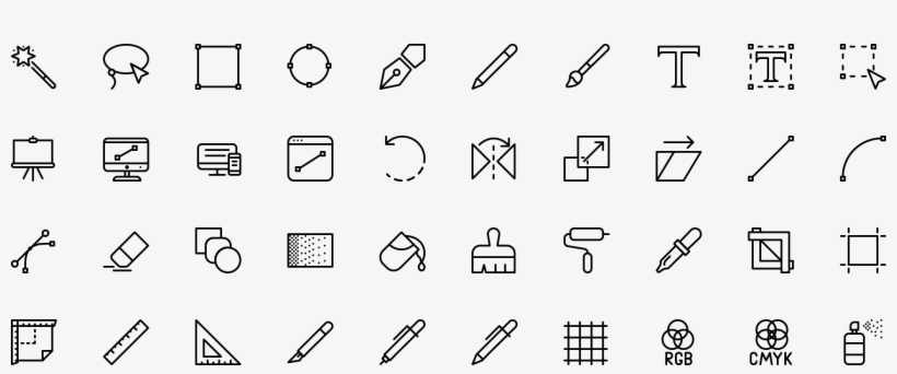 Icon Design - Line Icon Designs, transparent png