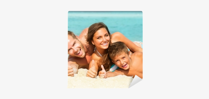 Happy Young Family With Little Kid Having Fun At The - Monojoy Family Pop Up Tent Beach Tent Sun Shelter Umbrella, transparent png