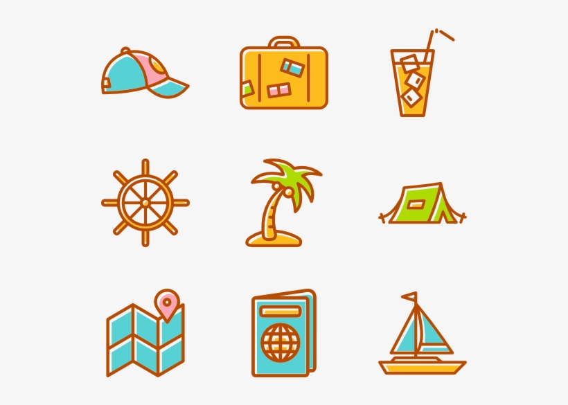 Summertime Elements - Summer Icon Vector Png, transparent png