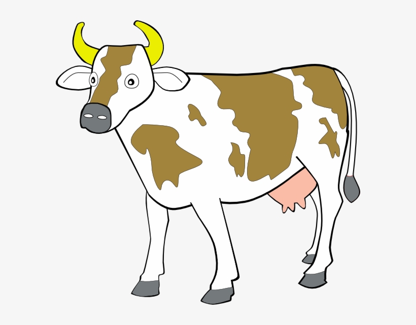 Cow Clip Art At Clker Com Vector - Animals Clip Arts, transparent png