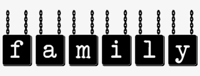 T-shirt Family Quotation Clip Art - Family Word Clipart Png, transparent png