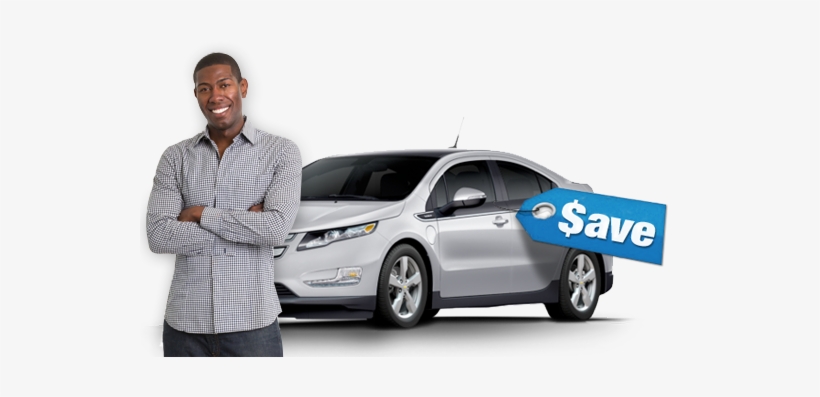 Buy With Confidence - Man And Car Png, transparent png