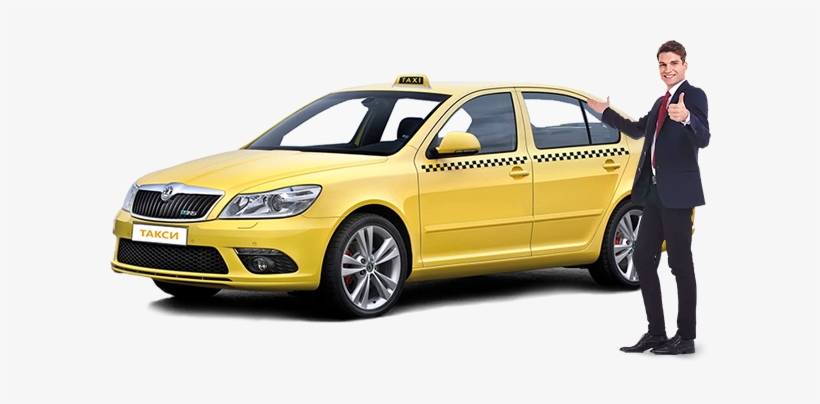 Taxi Png - Skoda Octavia, transparent png