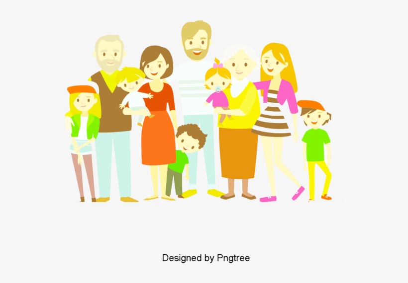 Cartoon Happy Family Design Pattern, Cartoon, Hand - Grilles Sudoku Indispensables Pour Les Familles | Plus, transparent png