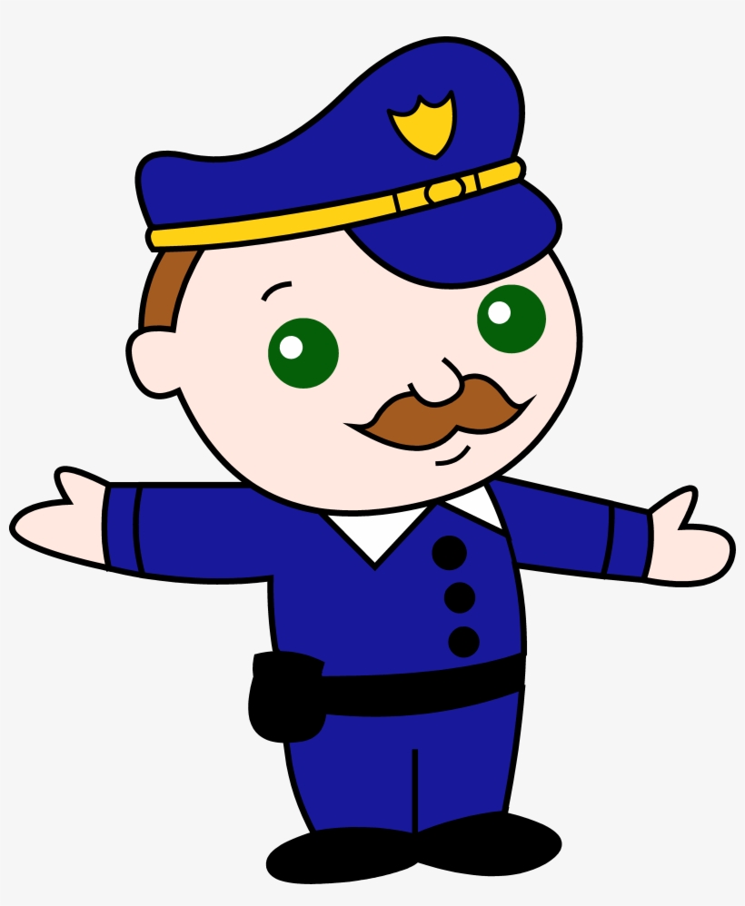 Clip Library Download Guard Clipart Airport - Policeman Songs Preschool, transparent png