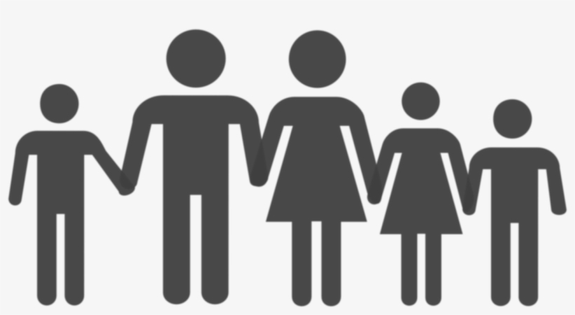 Clip Art Black And White Stock Parenting Is A Group - Stick Figure Family Png, transparent png