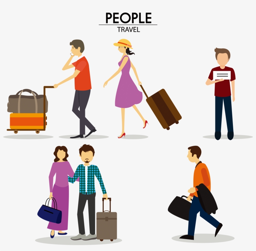Kisspng Guangzhou Baiyun International Airport Travel - Vector Flat Travel Png, transparent png
