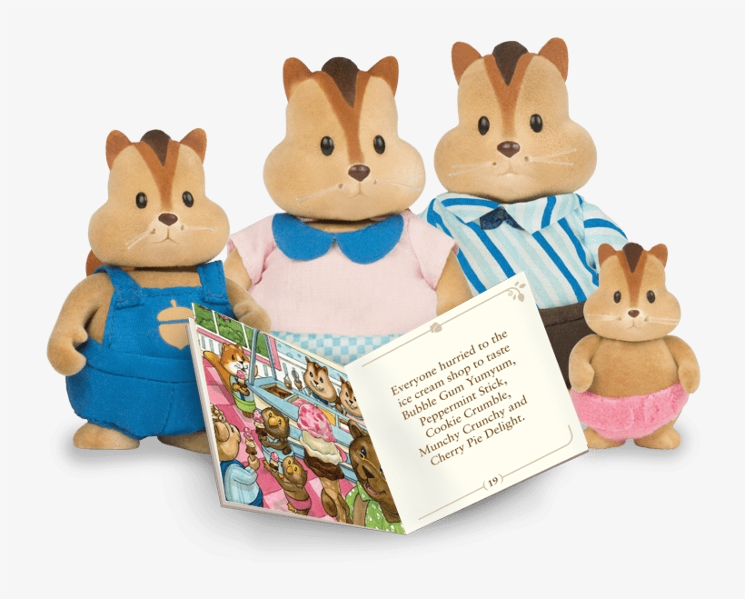 Li'l Woodzeez Family - Chipmunk, transparent png