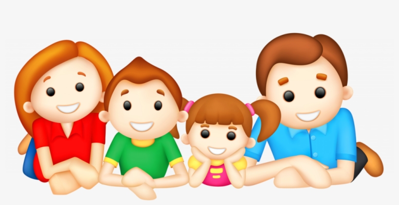 5 Clipart Family - Son And Daughter Clip Art, transparent png