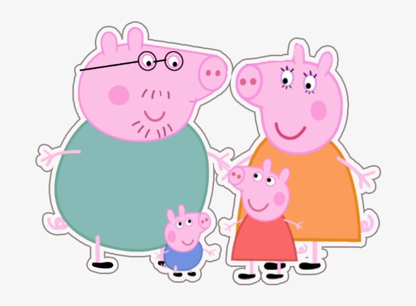 Mummy Pig Animated Cartoon Clip Art - Transparent Background Peppa Pig Transparent, transparent png