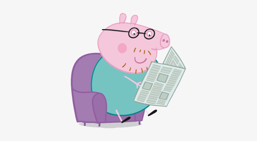Papai Pig Judeu Esta E Outras Teorias Sobre Peppa Pig - Peppa Pig Pai Png, transparent png