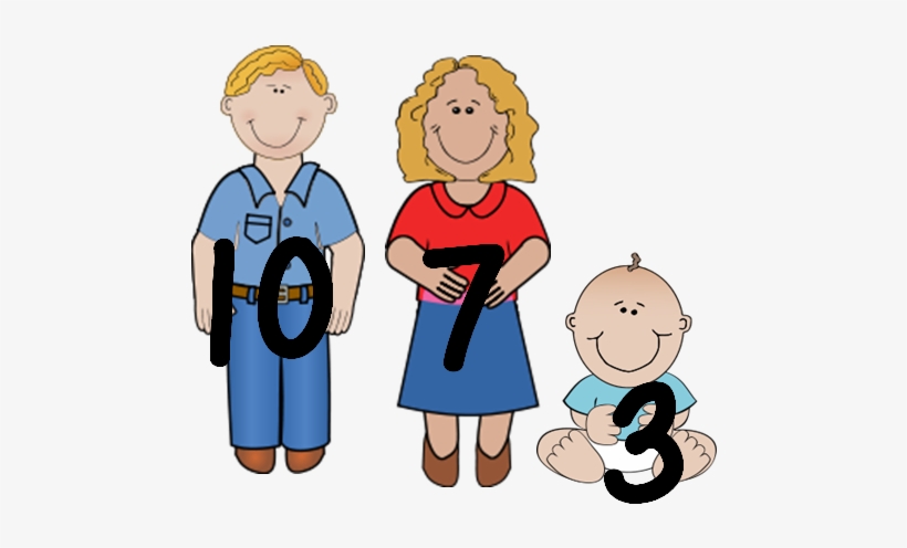 28 Collection Of Fact Family Clipart High Quality Free - Spot The Difference Family, transparent png