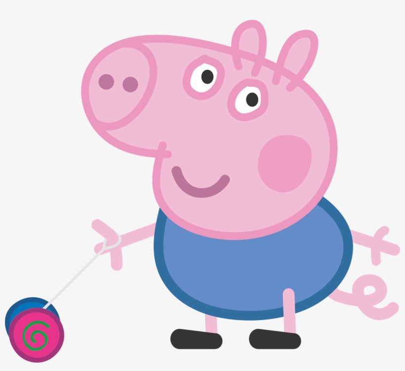 George Pig George Pig, Pig Party, George Cerdo, Pig - George Peppa Pig Png, transparent png