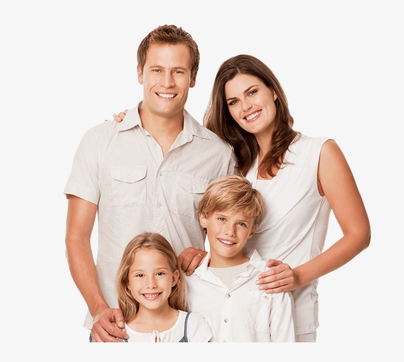 Young Family With Healthy Smiles - Family, transparent png