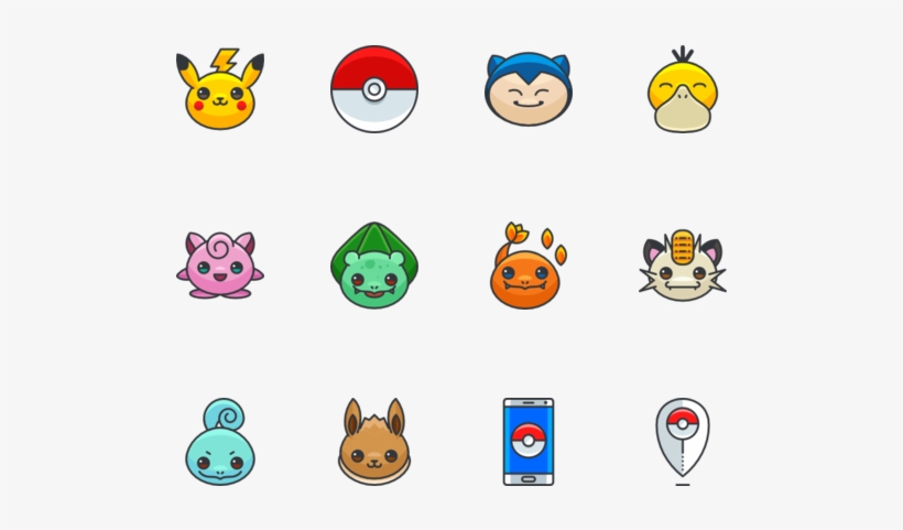 Pokemon Go - Pôster De Pokemon Go - Meowth Com Moldura Branca -, transparent png