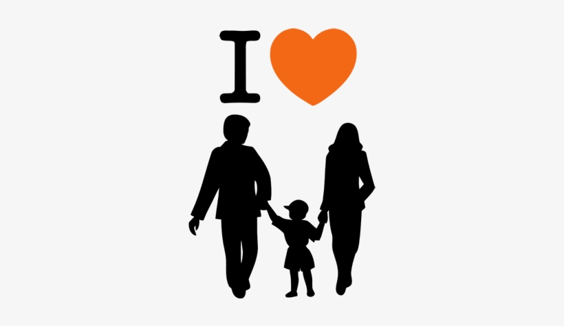 I Love My Family Dg0006love - Parent Love Their Child, transparent png