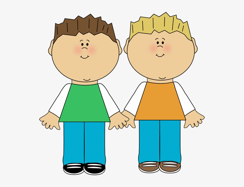Couple Family Clipart - Brother Sister Clipart - 556x550 PNG Download
