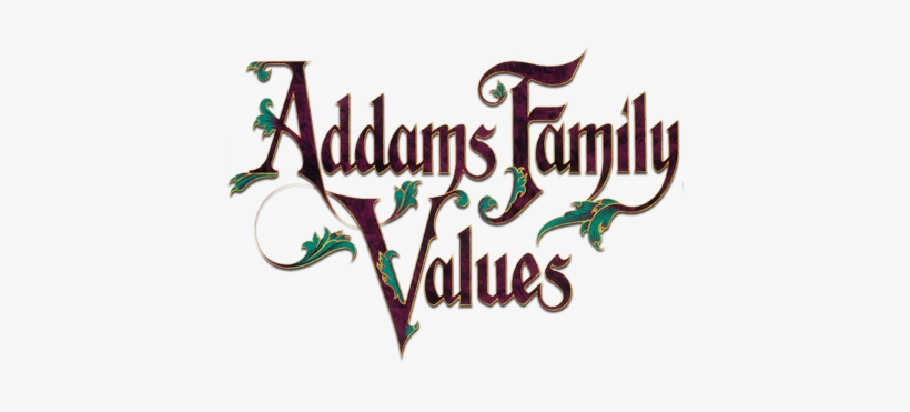 Addams Family Values Movie Logo - Addams Family, transparent png