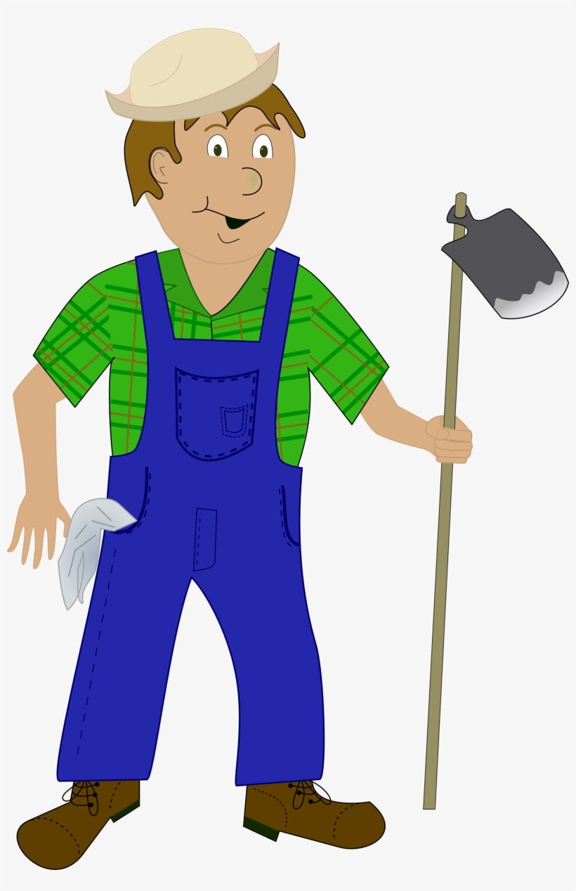 Uncle Clipart - Farmer Clipart Png, transparent png