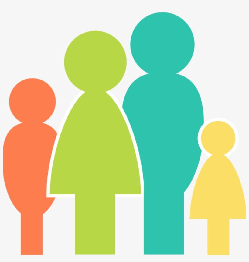 Family Clipart Multicolor Family Clip Art At Clker - Family Clipart Png, transparent png