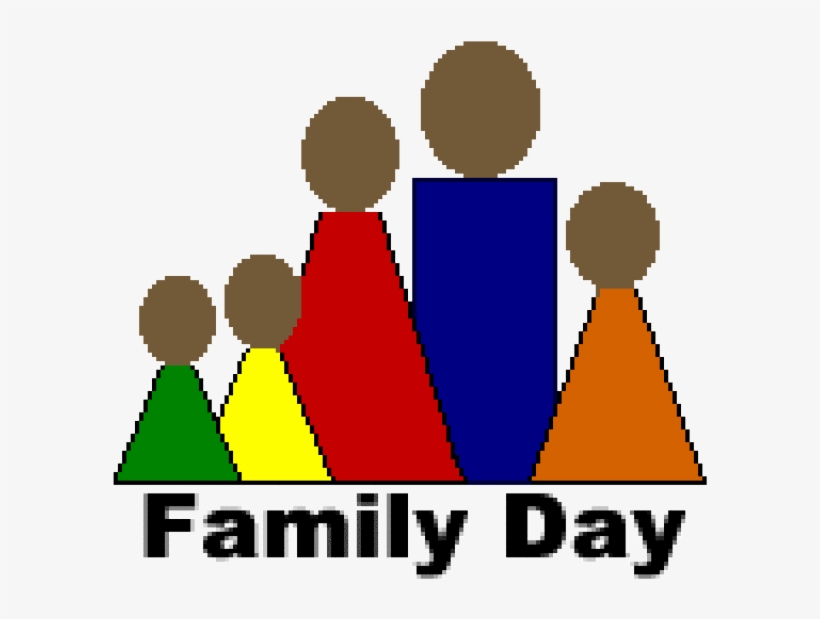 Banner Transparent Library African American Download - Family Day Clipart Free, transparent png