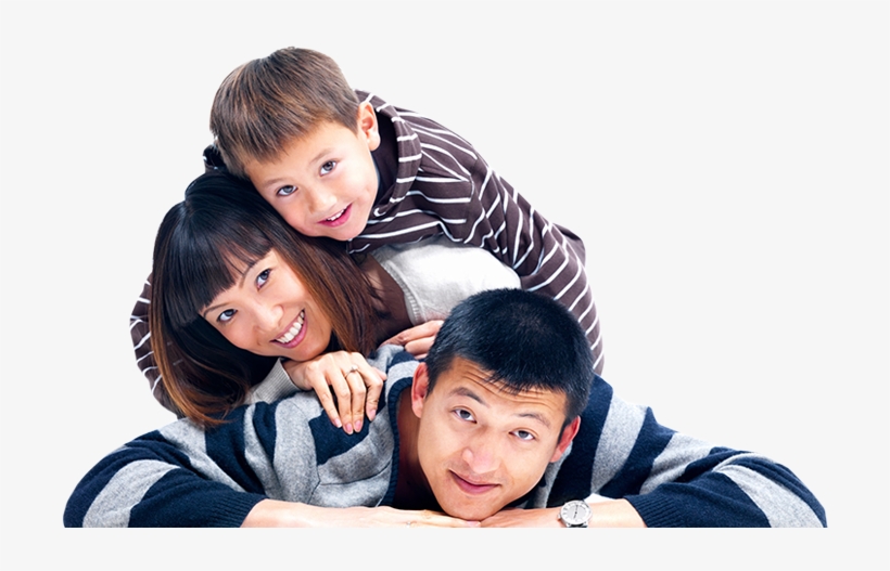 Smile Makeover - Happy Asian Family Png, transparent png