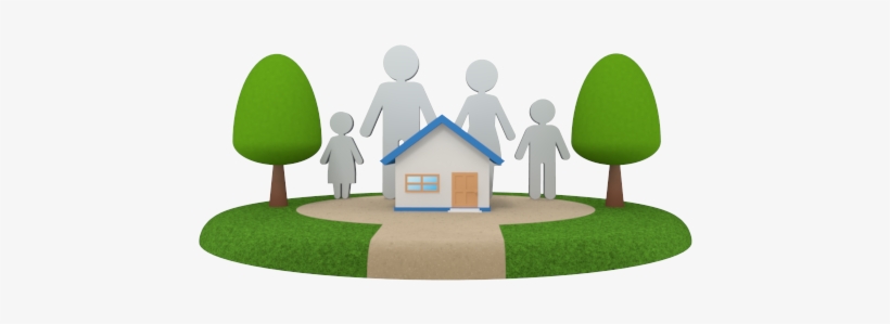 Рay Attention To Home And Family Clipart Png - My Home Family, transparent png