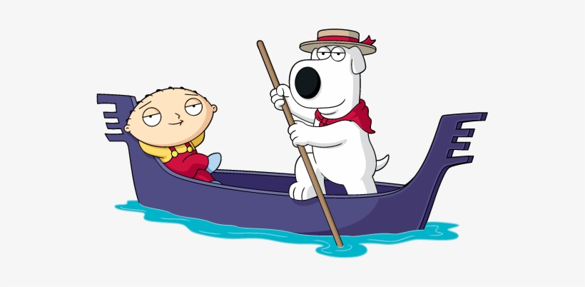 Family Guy Png Image - Family Guy Road To Venice Lithograph Print, transparent png