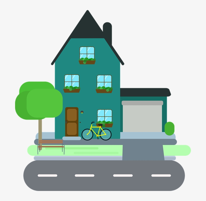 Home Cottage Residence Family - House Neighbour Clipart, transparent png