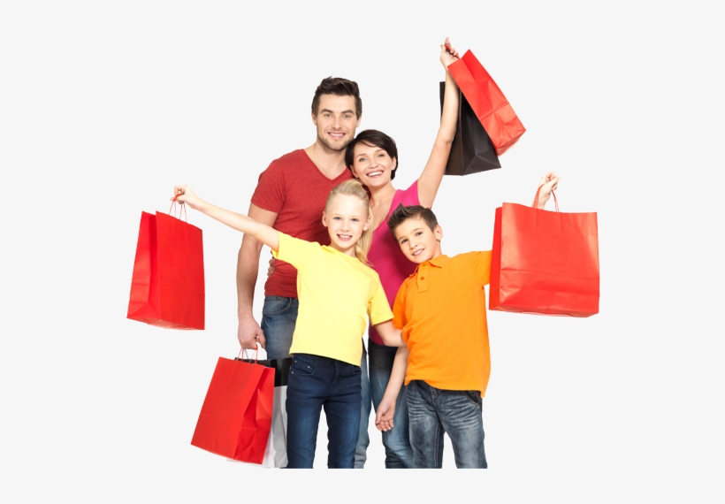Our Services - Cloth Shopping With Family, transparent png