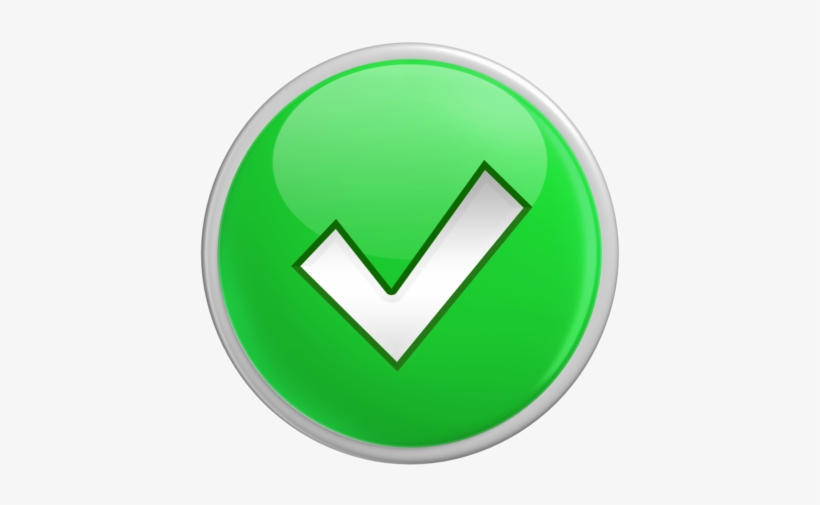 Checkmark - Green Check Mark, transparent png