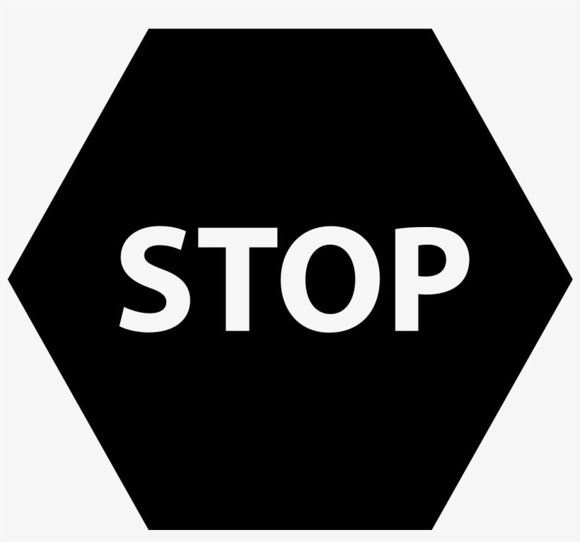Stop Sign Icon - Nmc Gwfs3 17" Dia Floor Sign W/legend: Glow Walk On,, transparent png