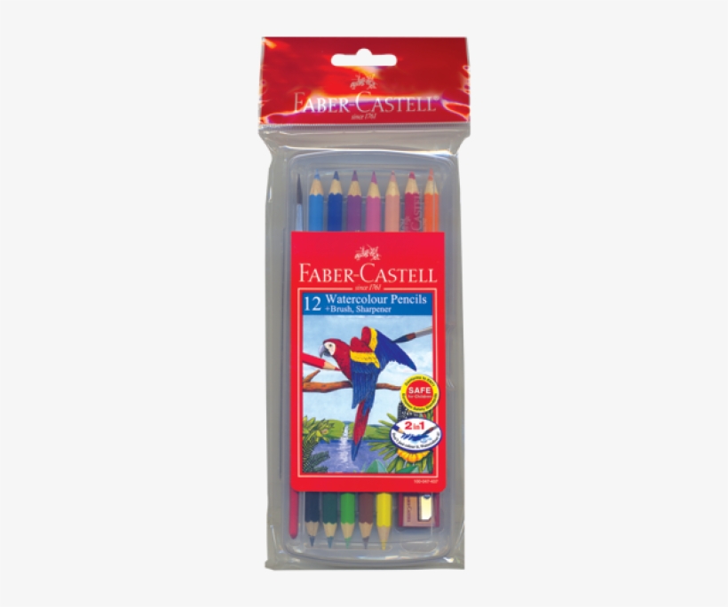 Moonbaycafe Faber-castell 12s Watercolor Pencil In, transparent png