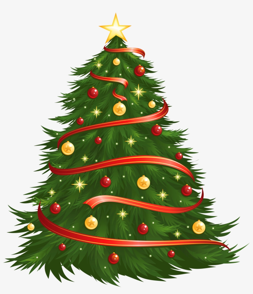 Transparent Tree Xmas - Christmas Tree Round Ornament, transparent png