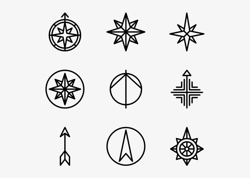 Up Arrow Icons - North Icon Vector, transparent png