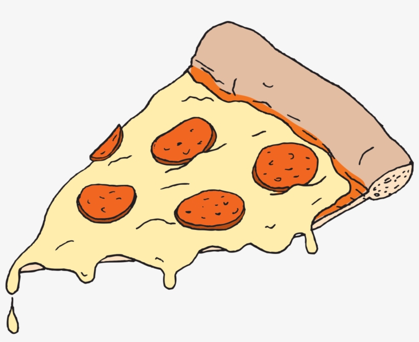 Pizza Slice - Tattly Temporary Tattoos / New York Set, transparent png