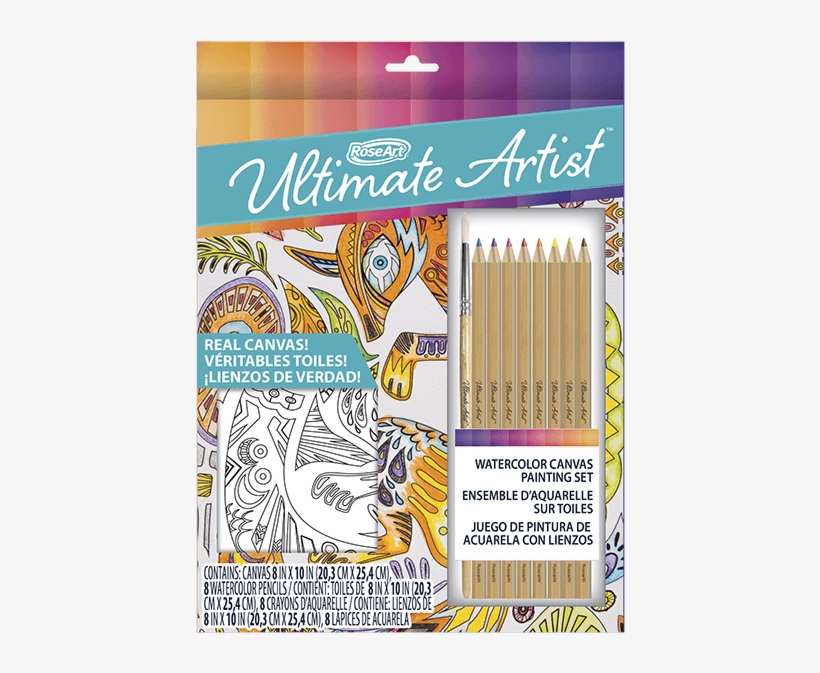 Ultimate Artist Watercolor Canvas Painting Fox - Painting, transparent png