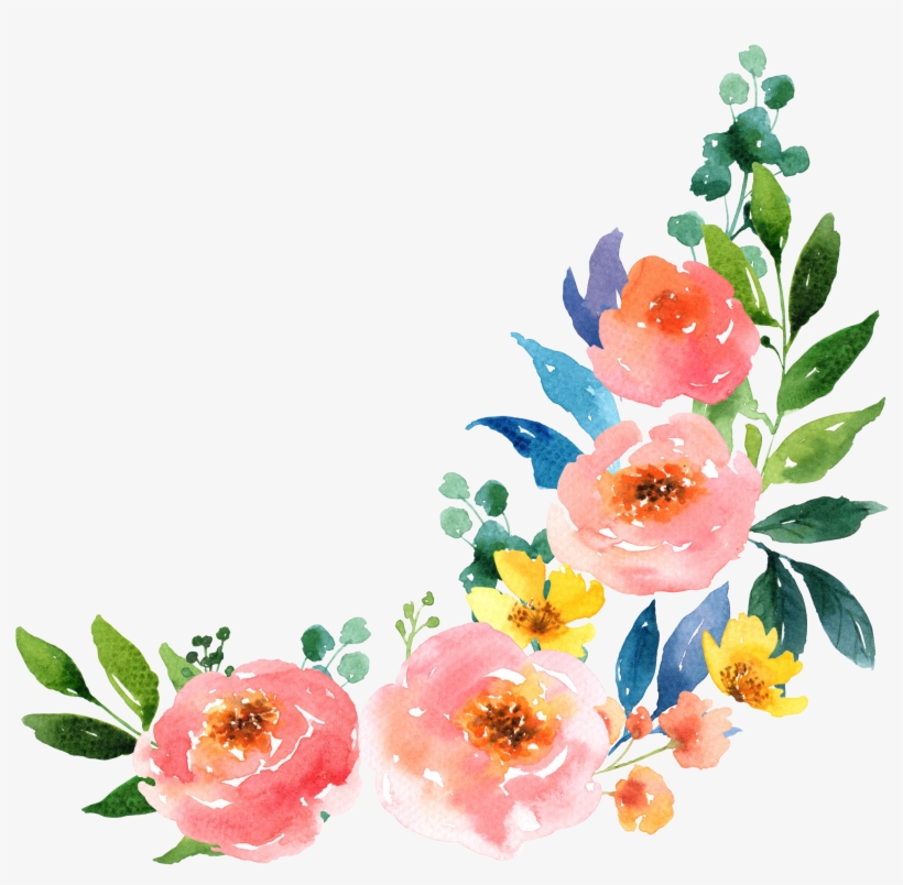 Paper Watercolour Flowers Watercolor Painting, transparent png