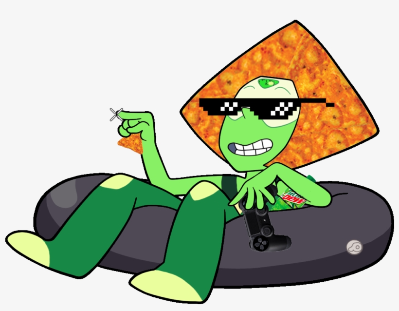 Mlg Peridot - Peridot In A Floatie, transparent png