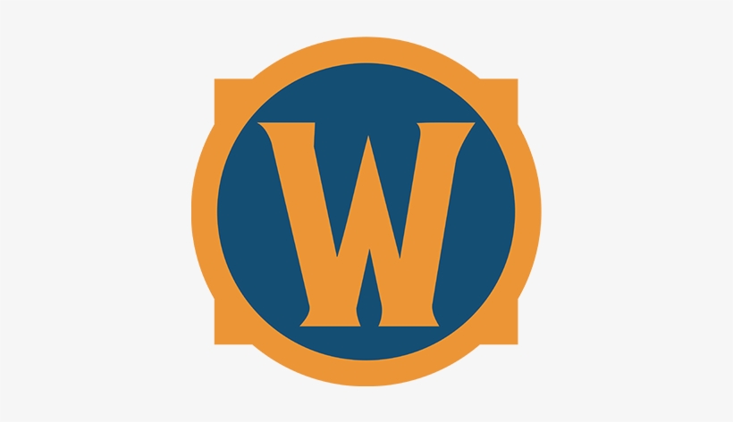 World Of Warcraft - World Of Warcraft Flat Logo, transparent png