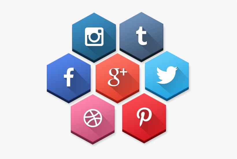 Sociohexs 40 Free Hexagonal Social Media Icons - Problems In Smart Cities, transparent png