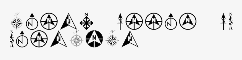 Foundries - North Arrow, transparent png