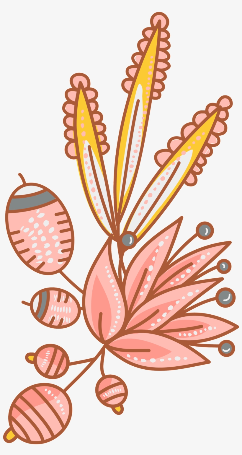 Pink Watercolor Hand Painted Flower Cartoon Transparent - Watercolor Painting, transparent png